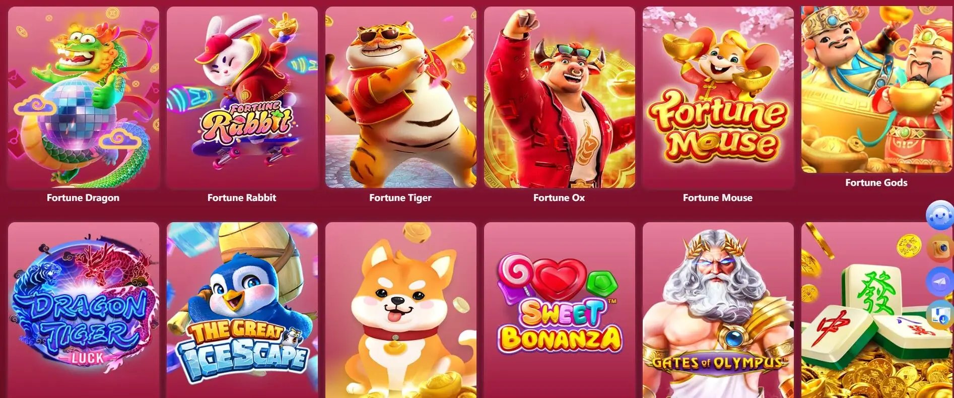Giao diện sảnh Bingo nohu90 đầy màu sắc và hấp dẫn